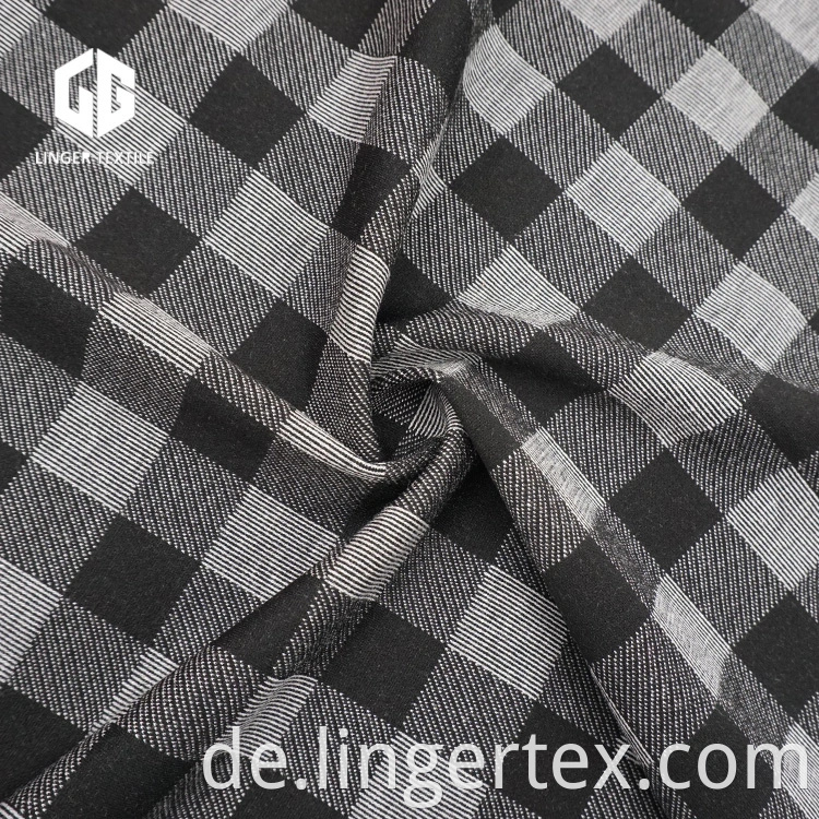 Überprüfen Sie Design Classic Jacquard Interlock Cotton Fabric für Mode